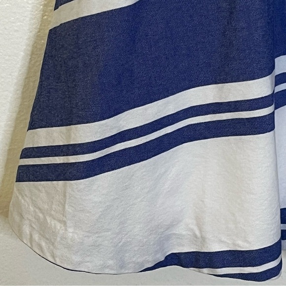 Southern Tide | Nautical stripe blue & white cotton dress Women’s size 0 preppy - Picture 3 of 11